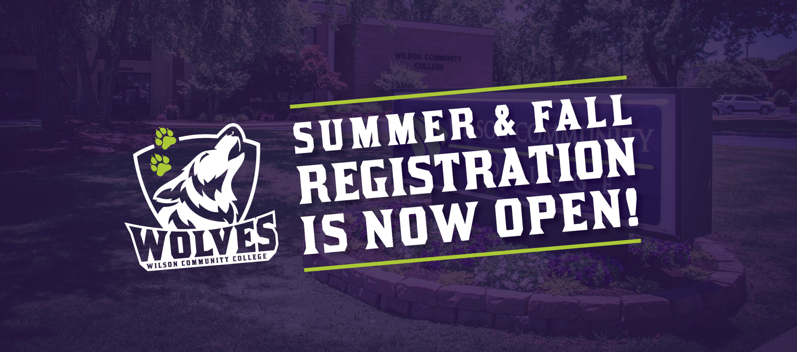 Summer & Fall registration is now open!