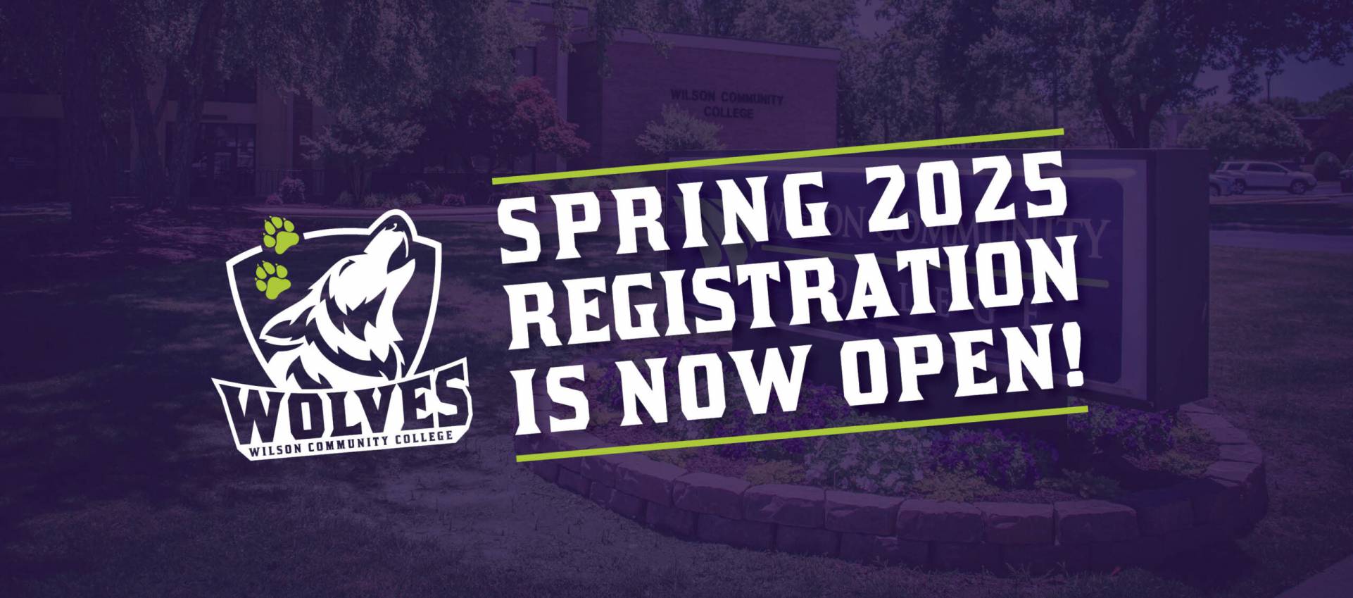 Spring 2025 registration is now open!